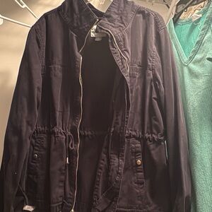 Old Navy Women's Utility Jacket in Black